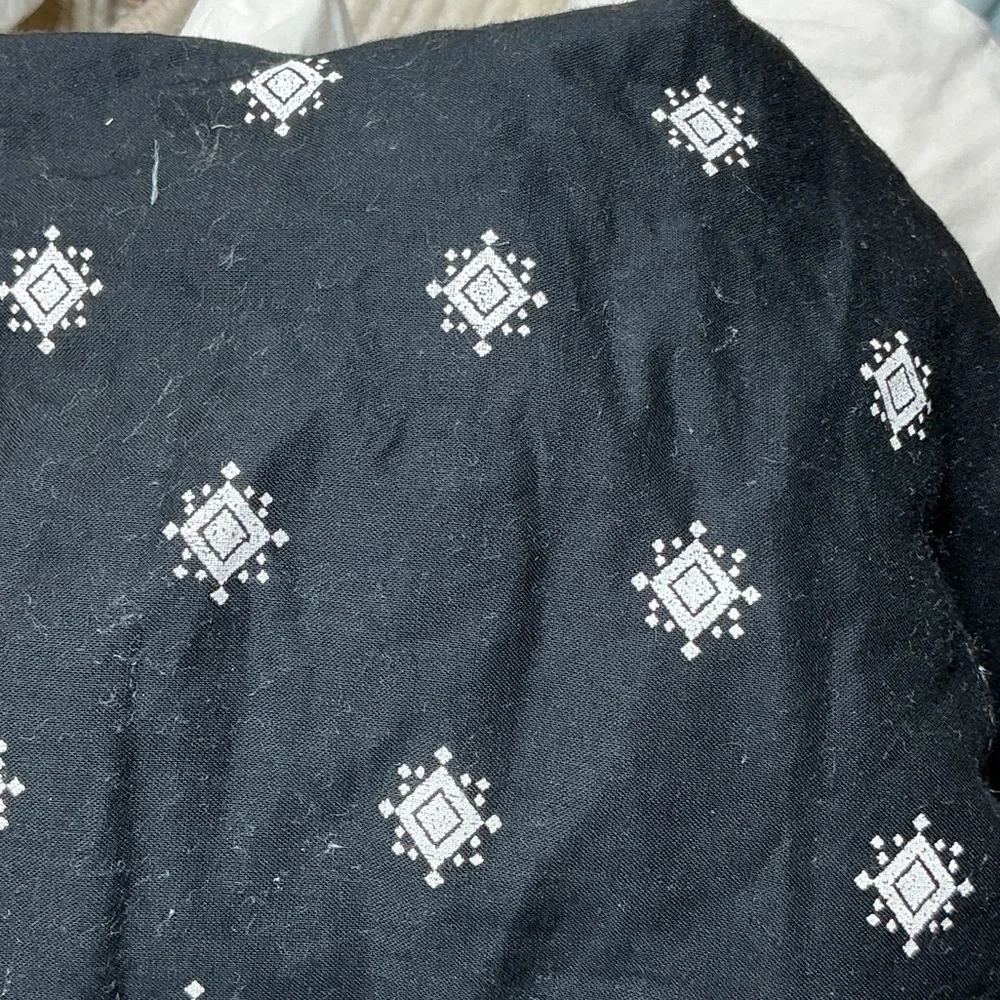 Old Navy Dark Navy and White Elephant Patterned Dress